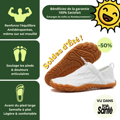Pulméor™ Chaussures Pieds Douloureux Antidérapantes