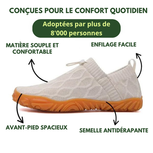Pulméor™ Chaussures Pieds Douloureux Antidérapantes
