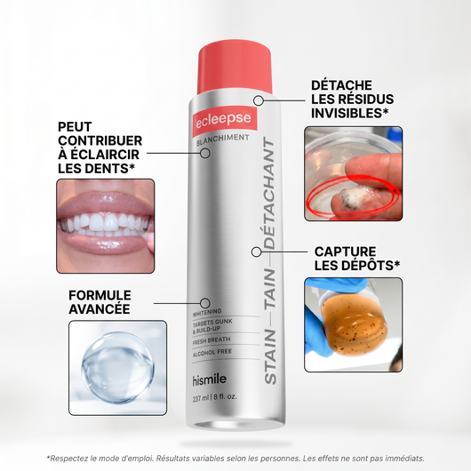 Bain de bouche japonais - Nettoyage intégral & Eclats des dents