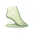 Semelle "pieds à plats"